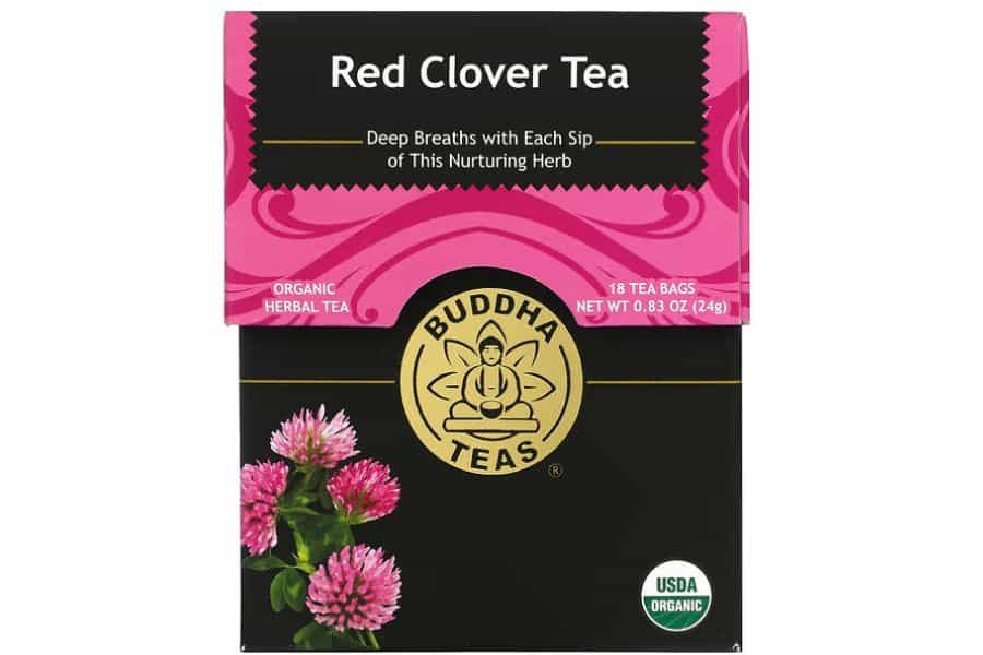 Red clover tea for lymph health
