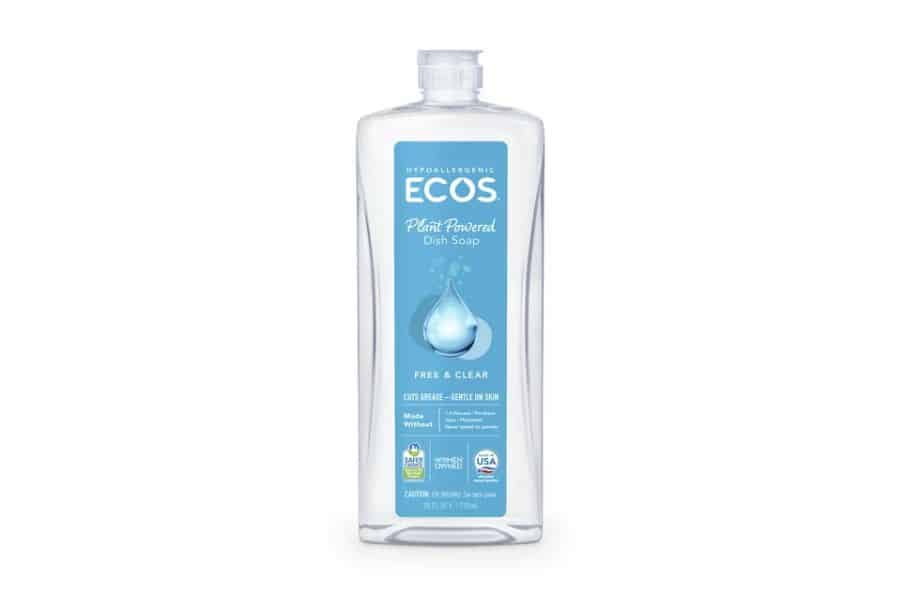 ECOS dish soap for cleaning