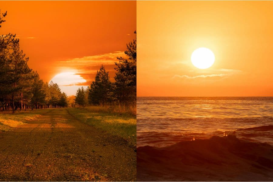 sunset