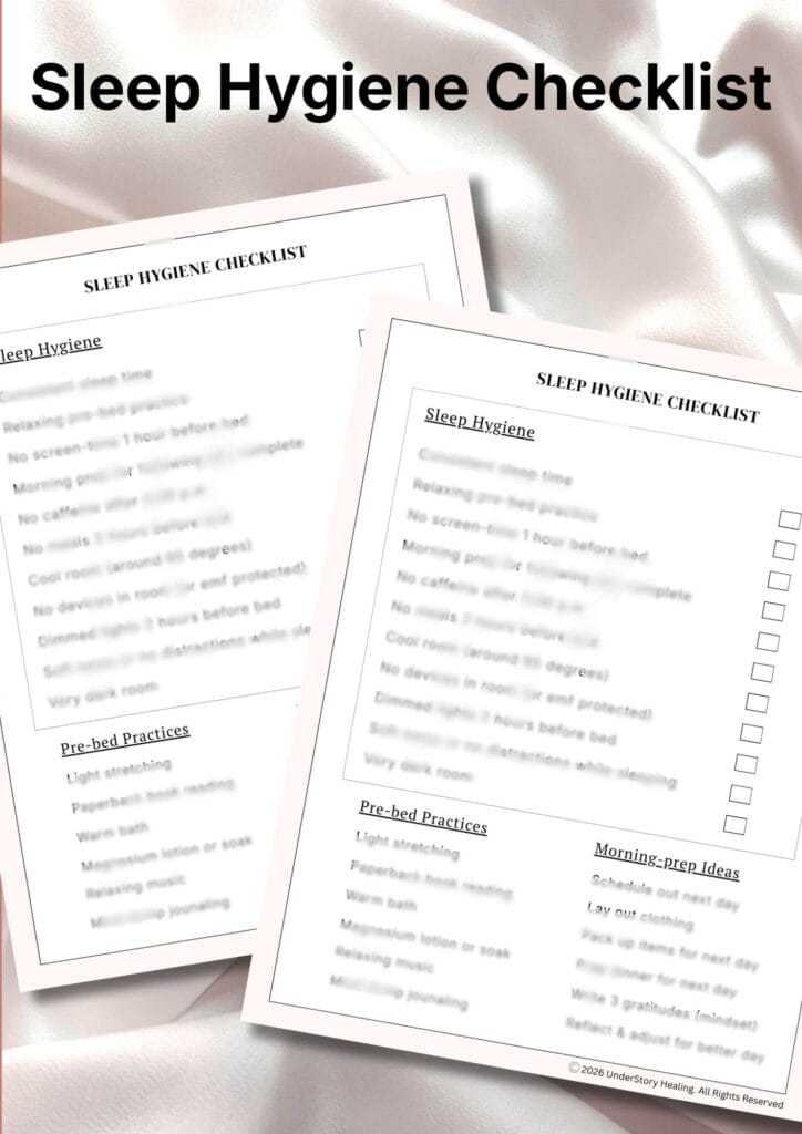 sleep hygiene checklist