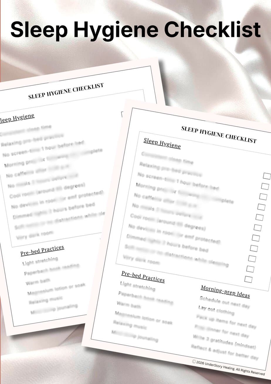 sleep hygiene checklist